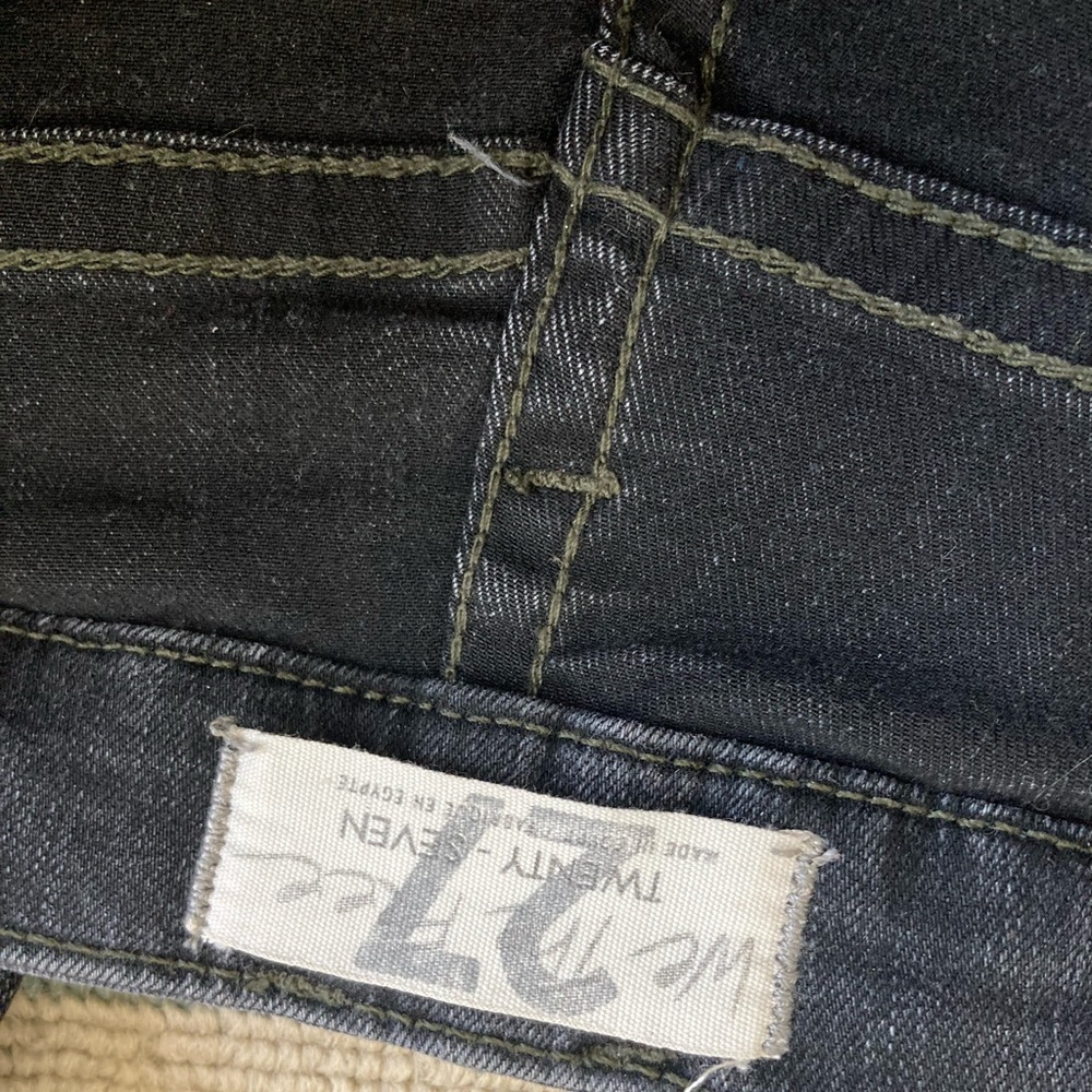 Free People: Montana Skinny Jean in Milkyway 28 - Picture 11 of 16